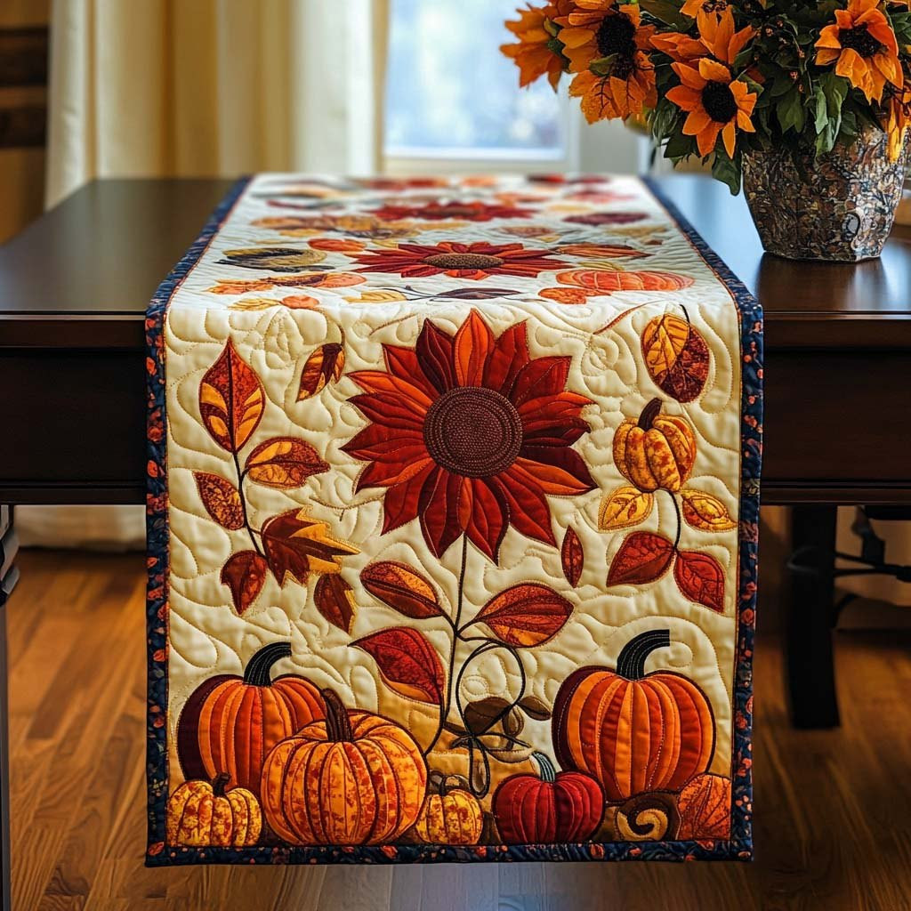 Copper Blossom Table Runner - Made to Order TABLE928
