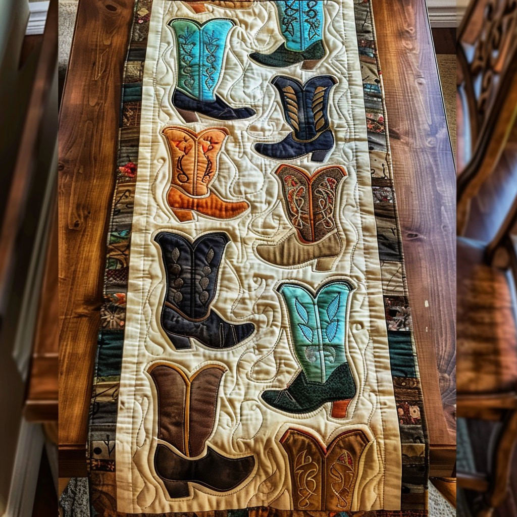 Cowboy Serenade Table Runner - Made to Order TABLE928