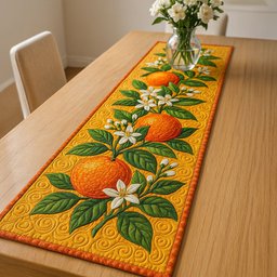Citrus Blossom Bliss Table Runner - Made to Order TABLE928