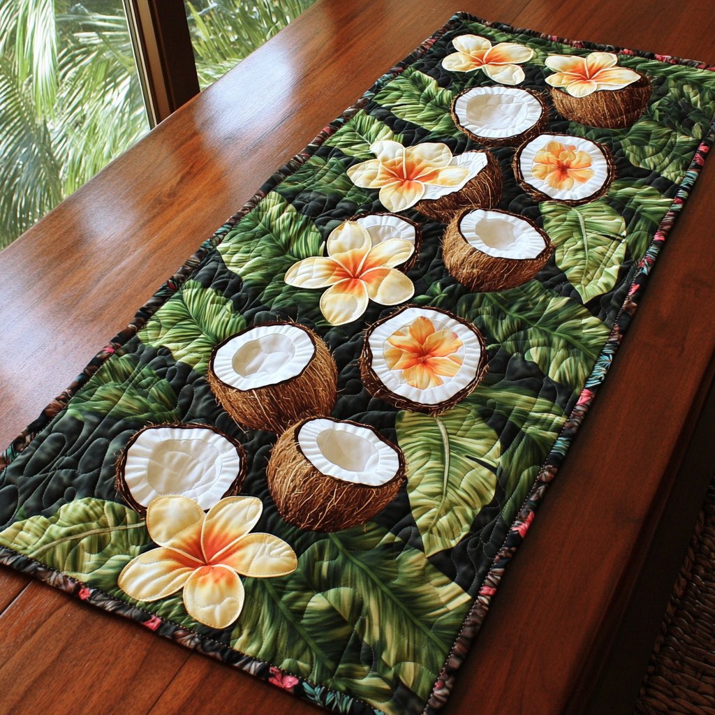Coconut Breeze Table Runner - Made to Order TABLE928