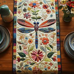 Color Whirl Table Runner - Made to Order TABLE928