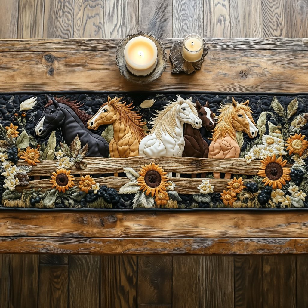 Cozy Canter Table Runner - Made to Order TABLE928