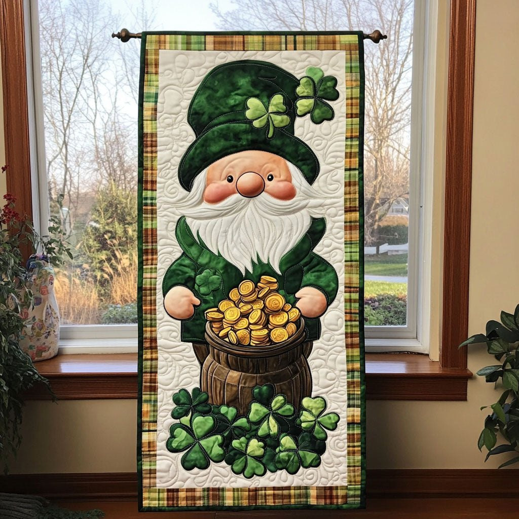 Clover Gold Treasure Table Runner - Made to Order TABLE928