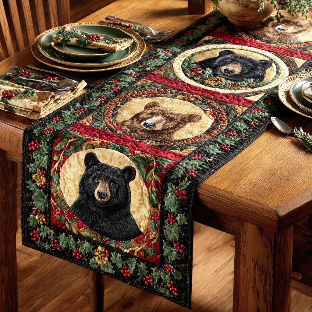 Cozy Bearland Table Runner - Made to Order TABLE928