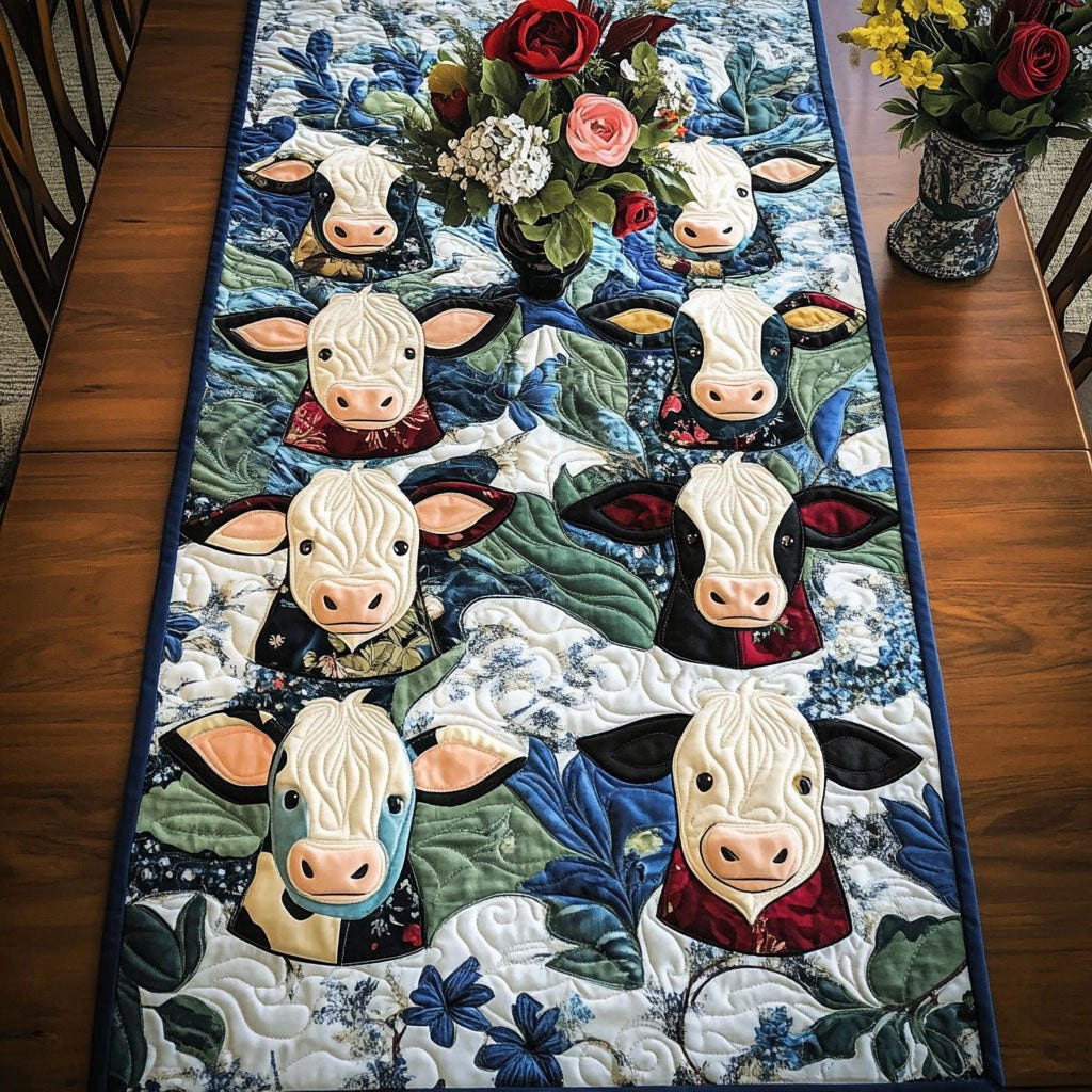 Cow Parade Table Runner - Made to Order TABLE928