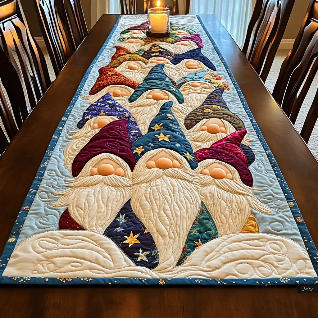 Cozy Gnomes Table Runner - Made to Order TABLE928