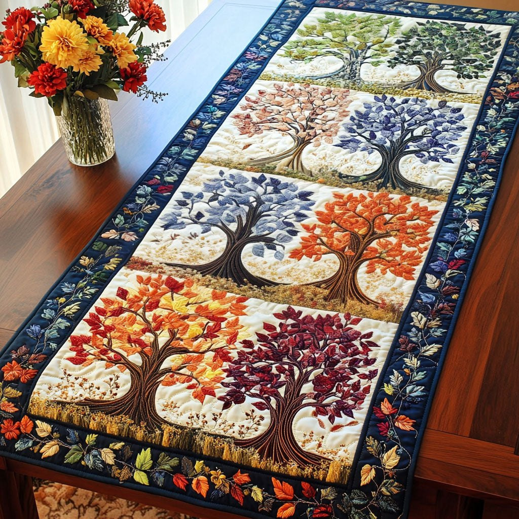 Colorful Seasons Table Runner - Made to Order TABLE928