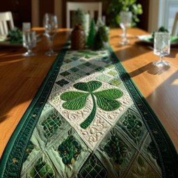 Cloverlight Blessing Place Table Runner - Made to Order TABLE928