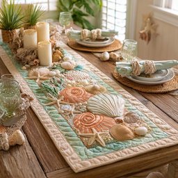 Coral Breeze Table Runner - Made to Order TABLE928