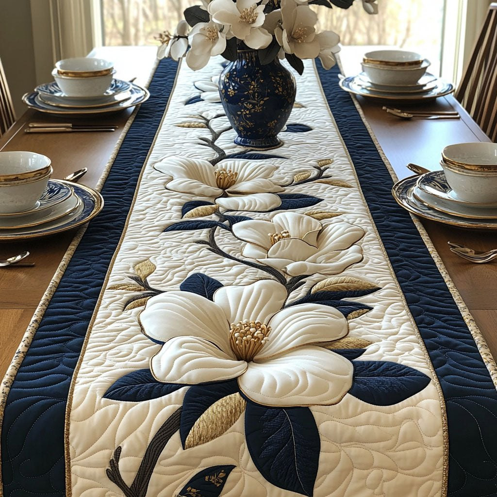 Classic Magnolia Table Runner - Made to Order TABLE928