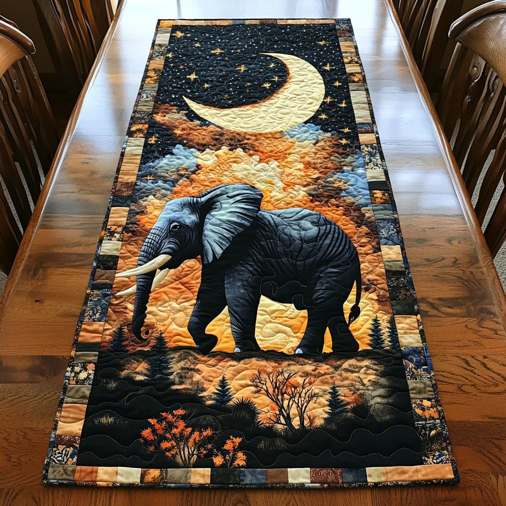 Cosmic Elephant Table Runner - Made to Order TABLE928