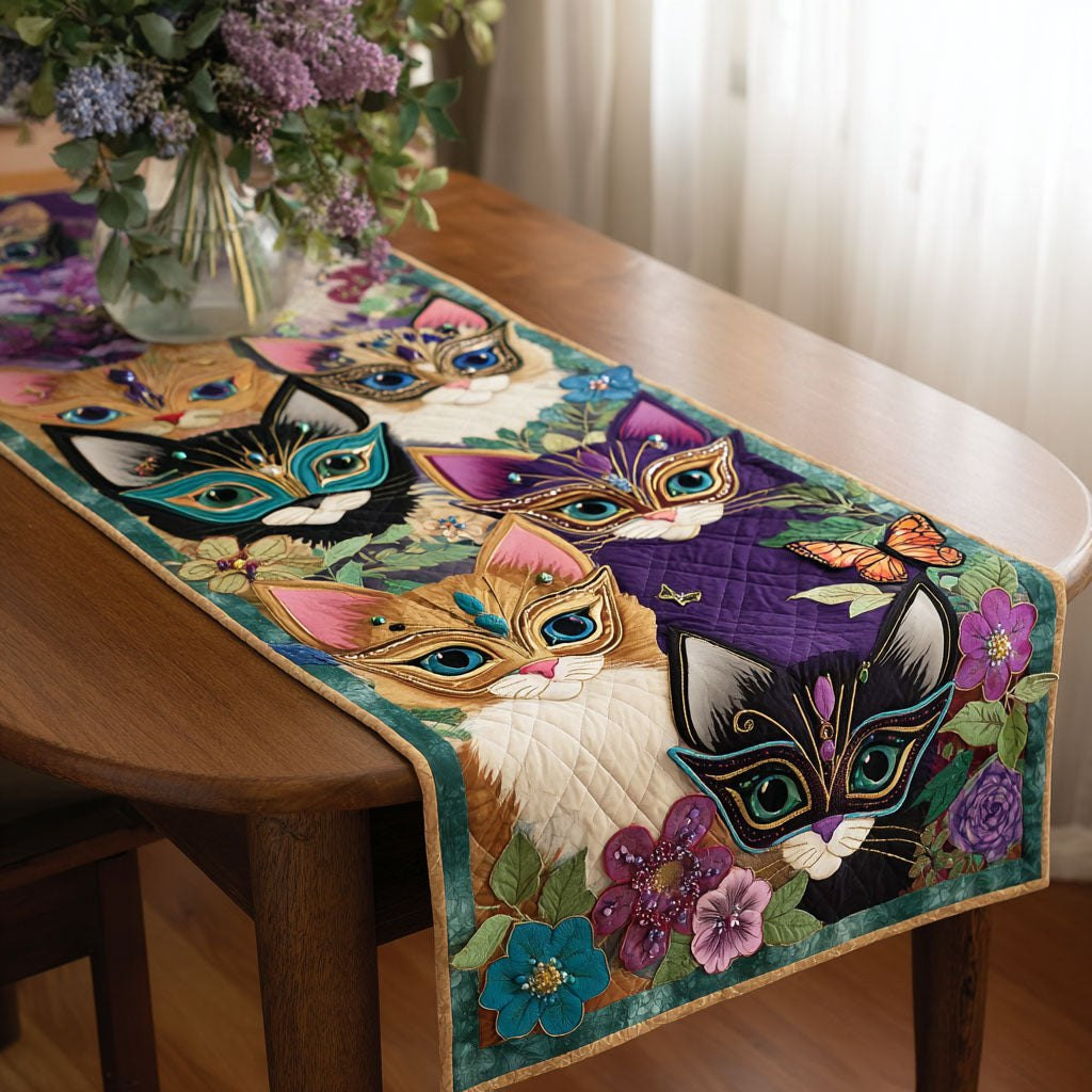 Confetti Cat Table Runner - Made to Order TABLE928