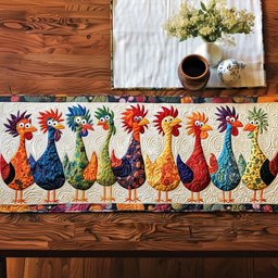 Cock Doodle Delight Table Runner - Made to Order TABLE928