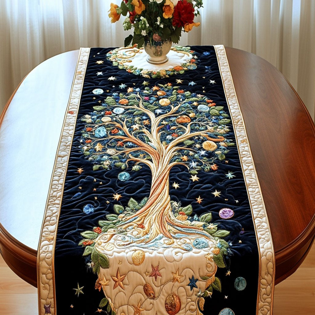 Cosmic Tree of Life Table Runner - Made to Order TABLE928
