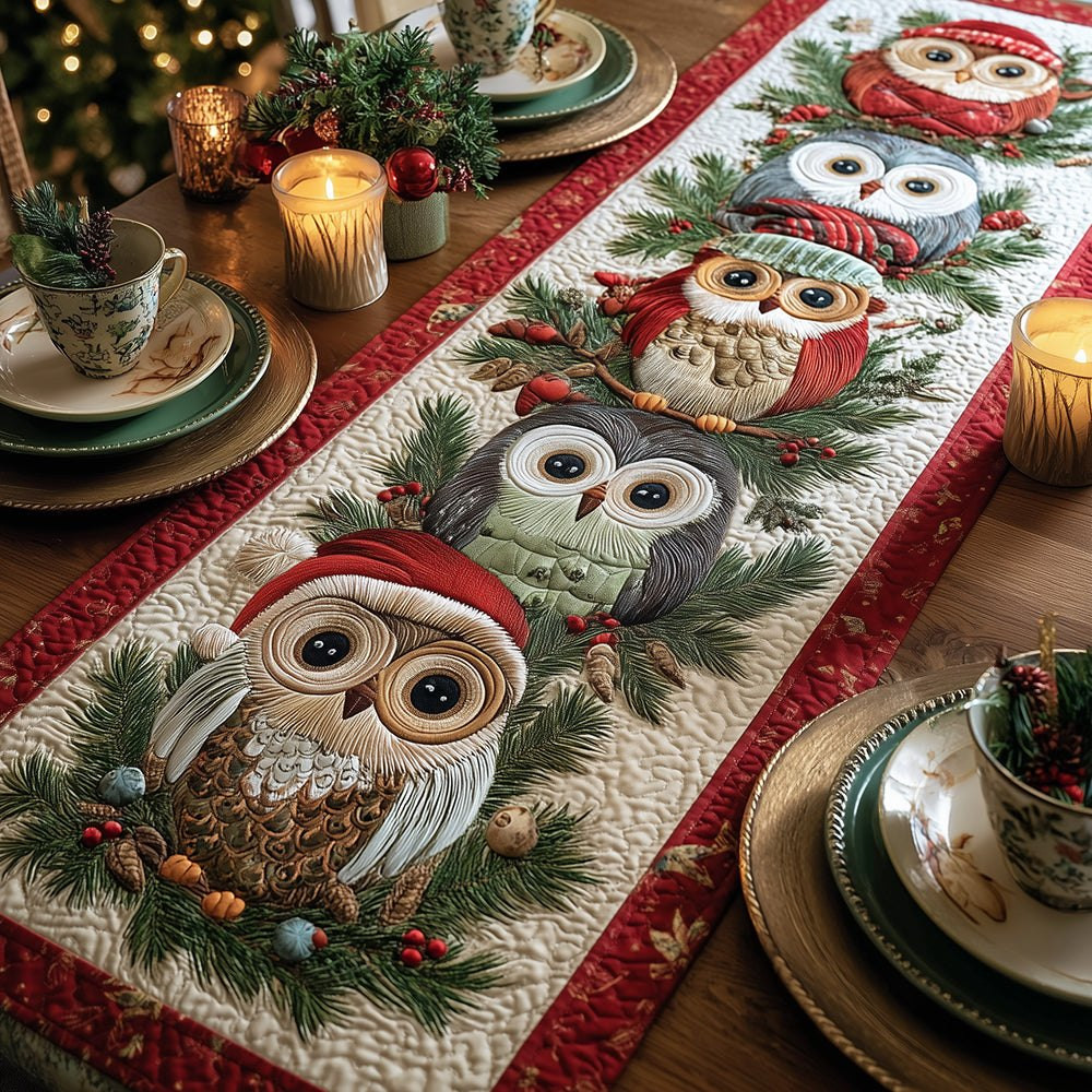 Cozy Owl Table Runner - Made to Order TABLE928