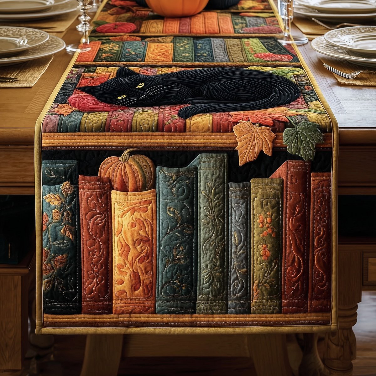 Cozy Library Table Runner - Made to Order TABLE928