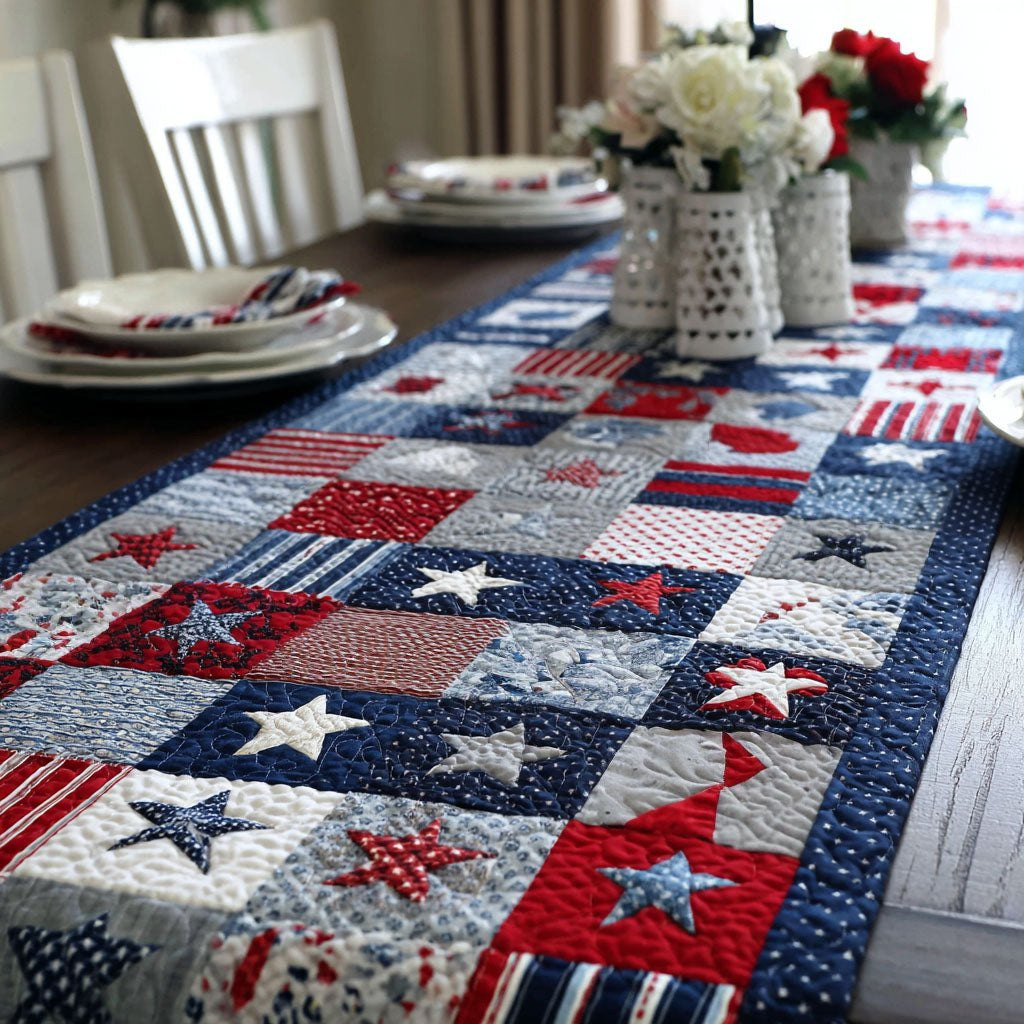 Classic Patchwork Table Runner - Made to Order TABLE928