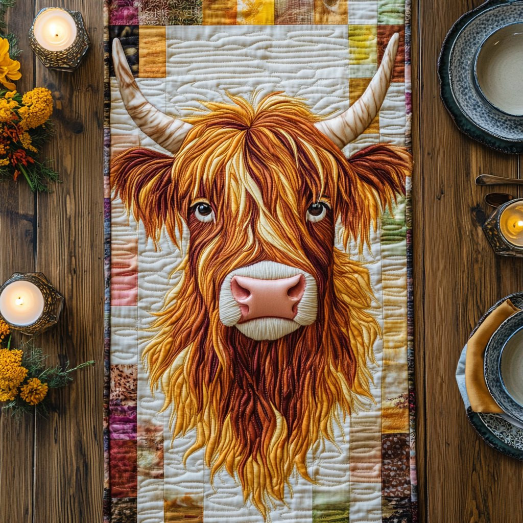 Cow Comfort Table Runner - Made to Order TABLE928