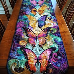 Colorful Wings Table Runner - Made to Order TABLE928