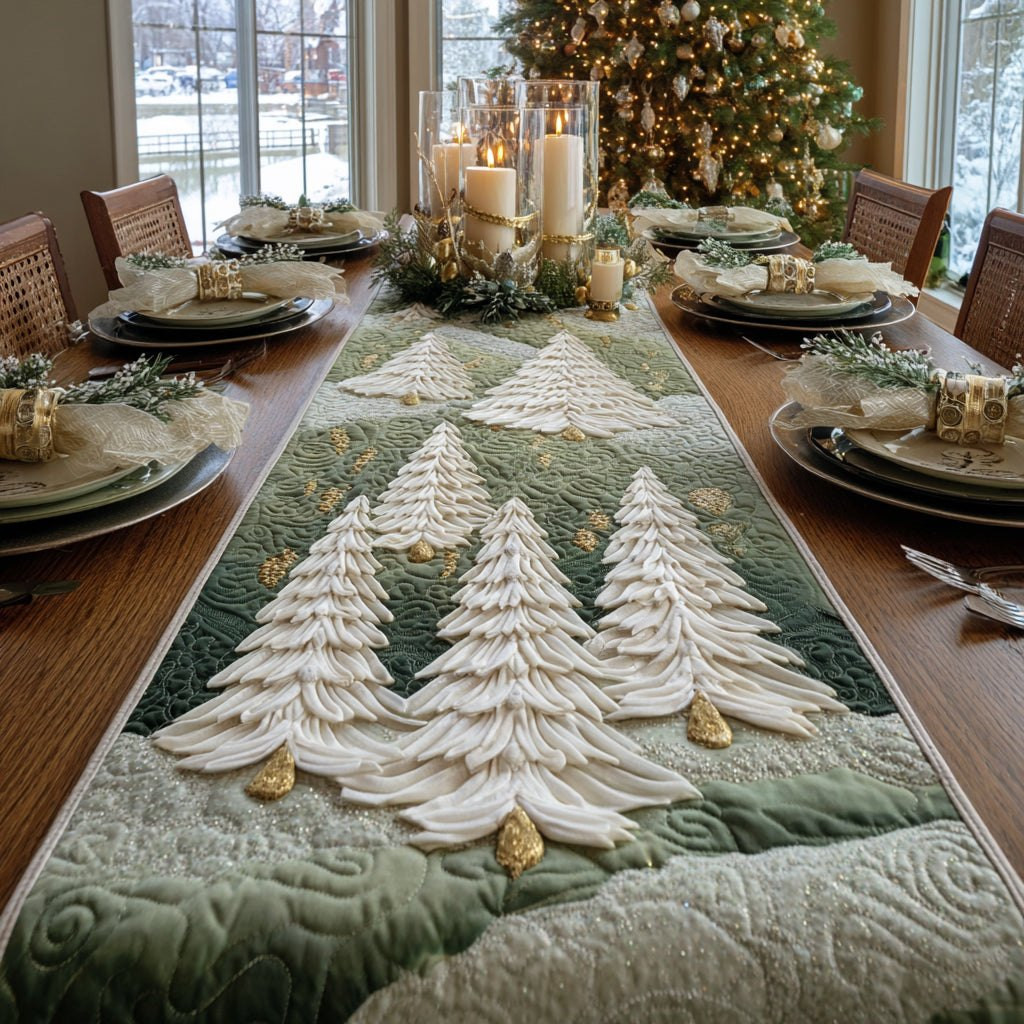 Cozy Evergreens Table Runner - Made to Order TABLE928