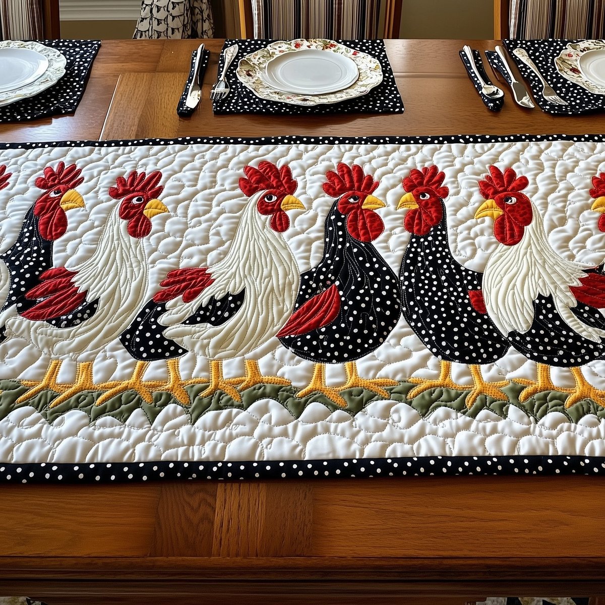 Clurky Crew Table Runner - Made to Order TABLE928