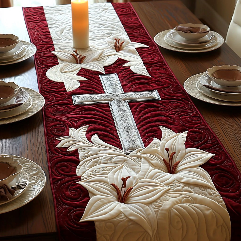 Christian Cross Revival Table Runner - Made to Order TABLE928