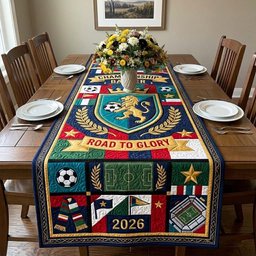 Championship Table Runner - Made to Order TABLE928