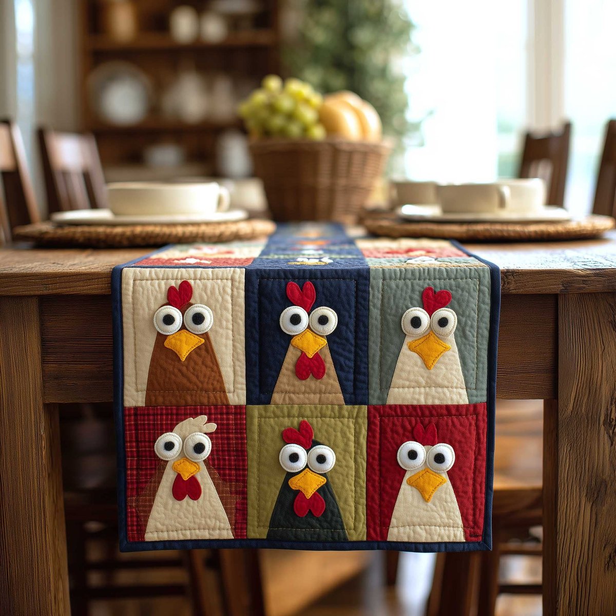 Chicken House Table Runner - Made to Order TABLE928