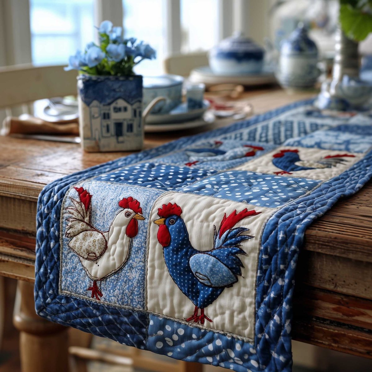 Chick Nest Table Runner - Made to Order TABLE928