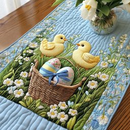 Chick Spring Haven Table Runner - Made to Order TABLE928