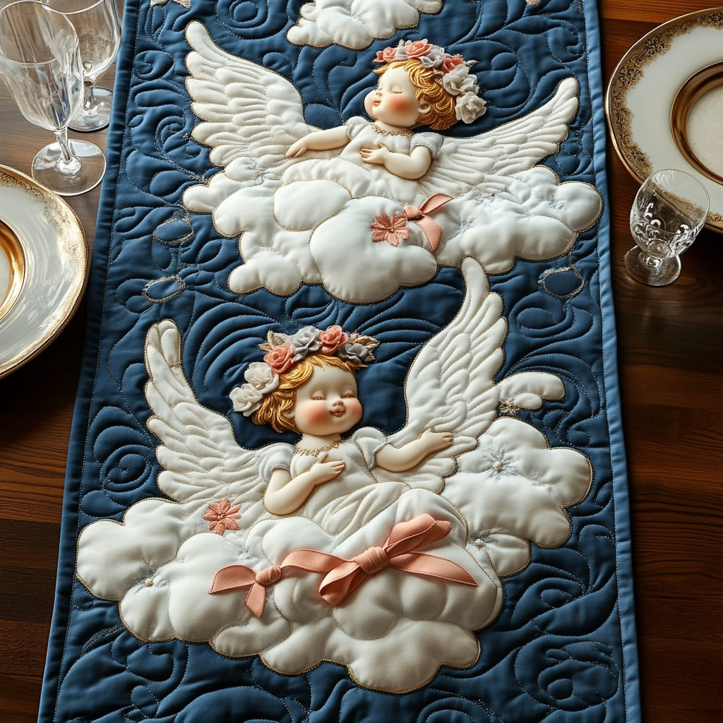 Cherub Charm Table Runner - Made to Order TABLE928