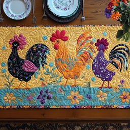 Chicken Heaven Table Runner - Made to Order TABLE928