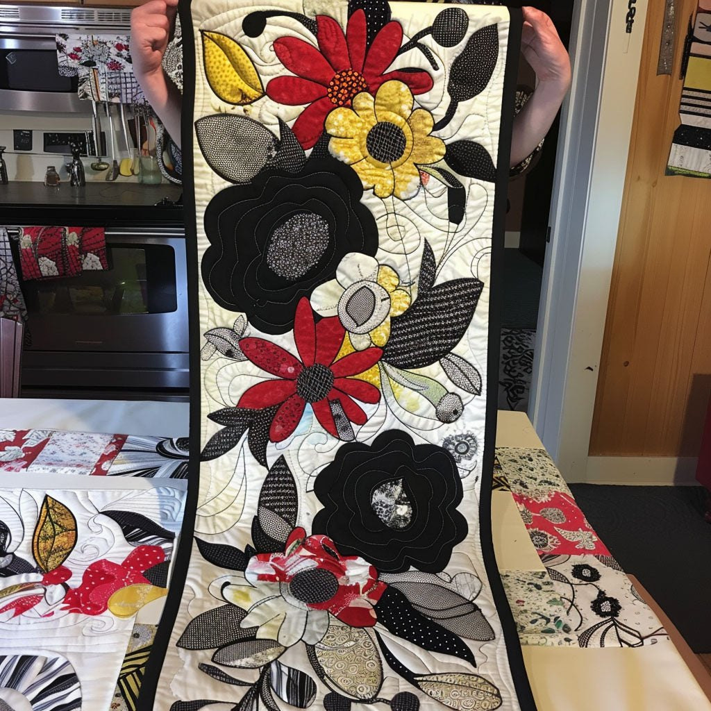 Cartoon Garden Table Runner - Made to Order TABLE928