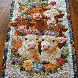 Cattle Charm Table Runner - Made to Order TABLE928
