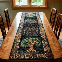 Celtic Spirit Tree Table Runner - Made to Order TABLE928