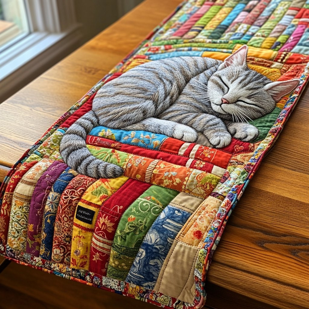 Catnap Bliss Table Runner - Made to Order TABLE928