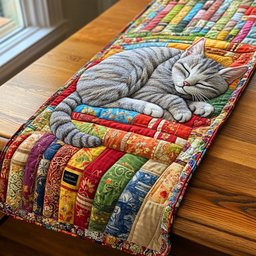Catnap Bliss Table Runner - Made to Order TABLE928