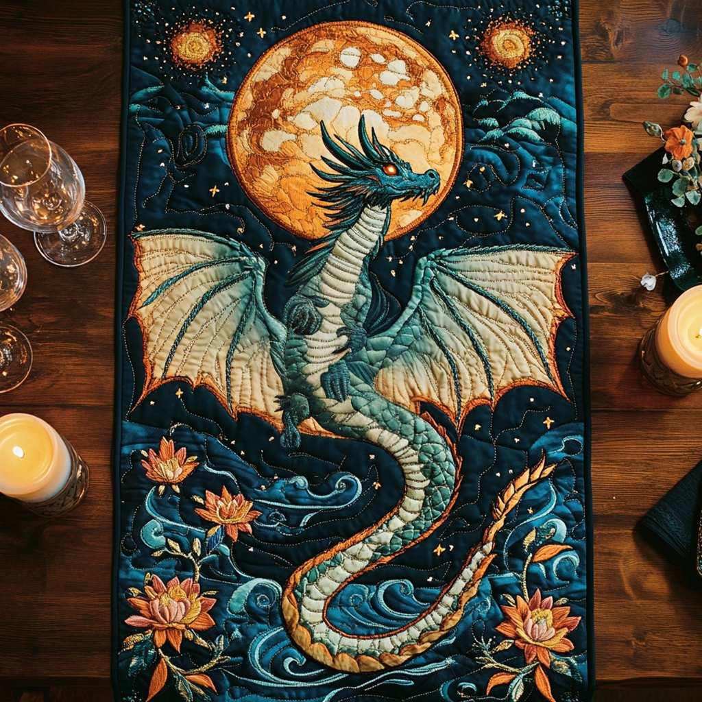 Celestial Roar Table Runner - Made to Order TABLE928