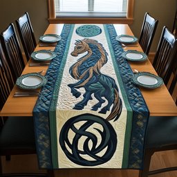 Celtic Crest Table Runner - Made to Order TABLE928