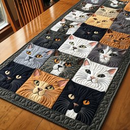 Cat Whispers Table Runner - Made to Order TABLE928