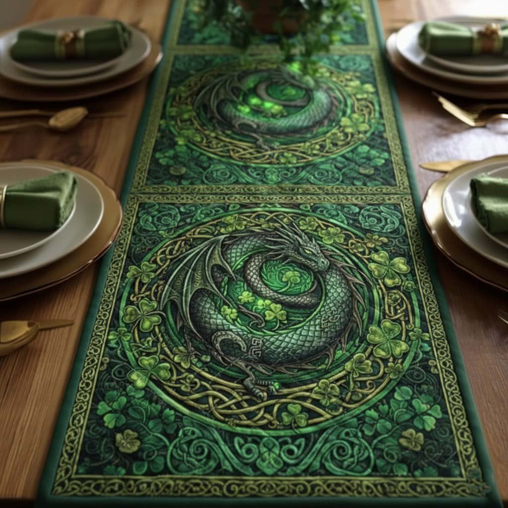 Celtic Dragon Table Runner - Made to Order TABLE928