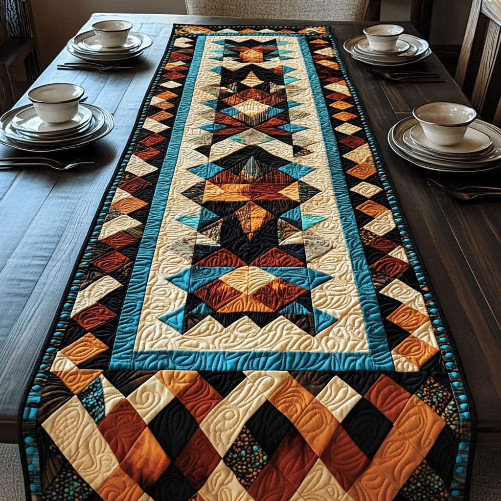 Canyon Symmetry Table Runner - Made to Order TABLE928