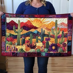 Cactus Delight Table Runner - Made to Order TABLE928