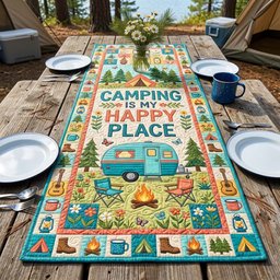Campground Bliss Table Runner - Made to Order TABLE928