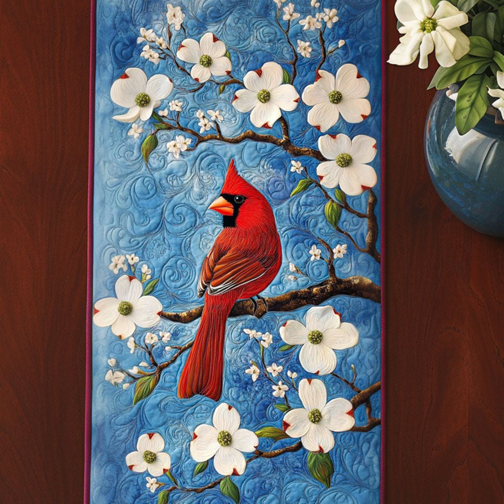Cardinal Serenade Table Runner - Made to Order TABLE928