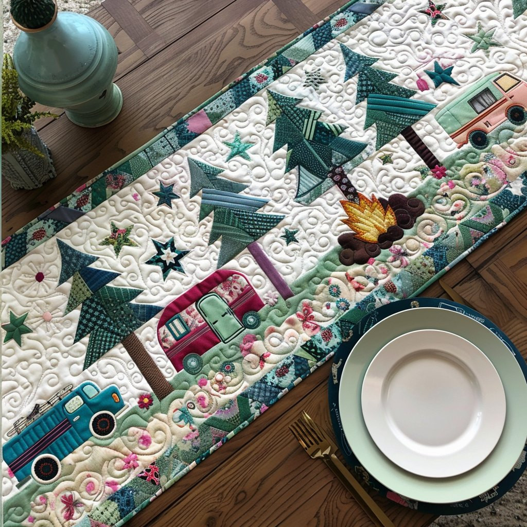 Campfire Charm Table Runner - Made to Order TABLE928