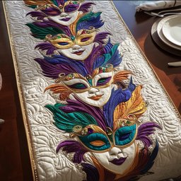 Carnival Night Table Runner - Made to Order TABLE928