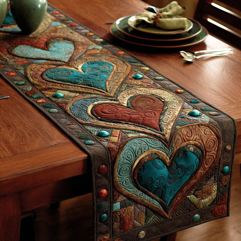 Canyon Hearts Table Runner - Made to Order TABLE928