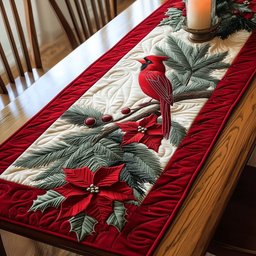 Cardinal Companions Table Runner - Made to Order TABLE928