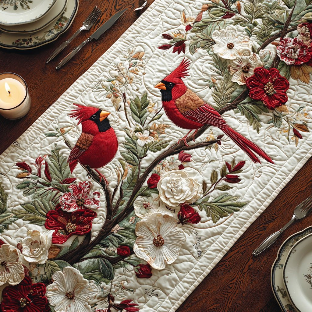 Cardinal Haven Table Runner - Made to Order TABLE928